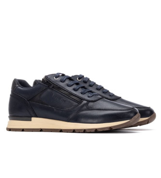 Carmela Leren sportschoenen 162677 marine