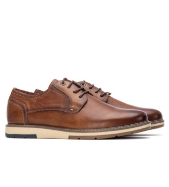 Carmela Leren schoenen 162678 bruin