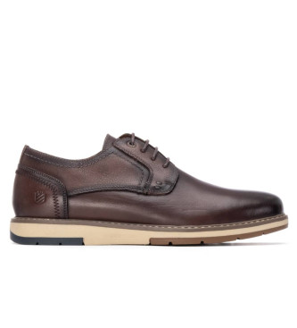 Carmela Leren schoenen 162678 bruin