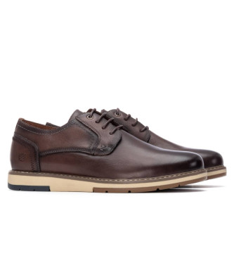 Carmela Leren schoenen 162678 bruin
