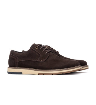Carmela Zapatos de Piel 162679 marrn