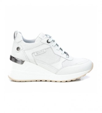 Carmela White leather sneakers 068231 -Height: 6 cm