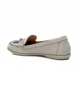 Carmela Leather loafers 068624 gray