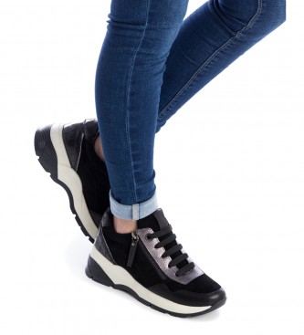 Carmela Skórzane buty sportowe 160195 czarne