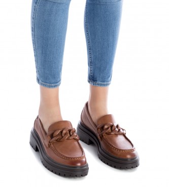 Carmela Chaussures en cuir 160257 marron