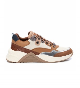 Carmela Sneakers in pelle 160259 marrone, multicolor