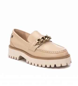 Carmela Leather shoes 160358 beige