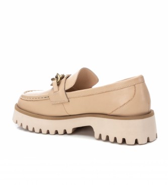 Carmela Leather shoes 160358 beige
