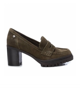 Carmela Leather shoes 160371 green -Height heel: 8cm