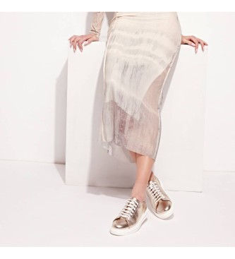 Carmela Pantofole in pelle 160436 Oro
