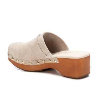 Carmela Leather clogs 160452 white -Heel height 5cm