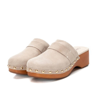 Carmela Leather clogs 160452 white 