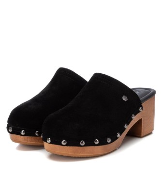 Carmela Sabots en cuir 140008 noir