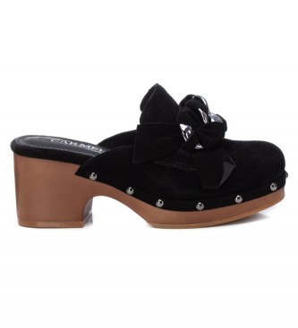 Carmela Leather clogs 160469 black 