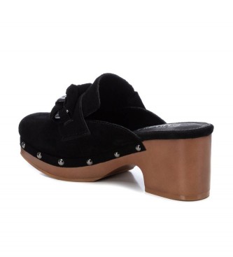 Carmela Leather clogs 160469 black 
