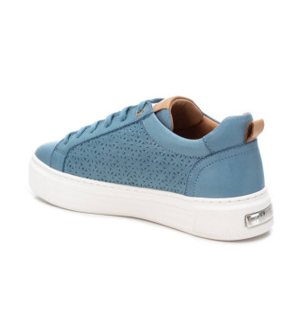 Carmela Leather Sneakers 160558 blue