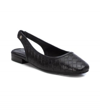 Carmela Lederen schoenen 160624 Zwart