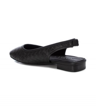 Carmela Lederen schoenen 160624 Zwart