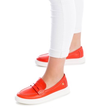Carmela Leather moccasins 160640 Red