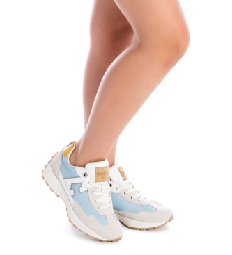 Carmela Baskets en cuir 160664 Bleu