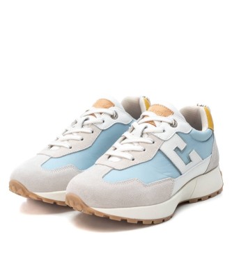 Carmela Baskets en cuir 160664 Bleu