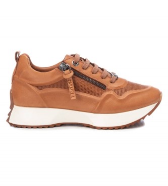 Carmela Leather trainers 160670 Brown