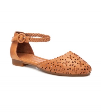 Carmela Lederen schoenen 160671 Bruin
