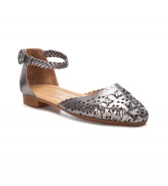 Carmela Leather shoes 160671 Silver