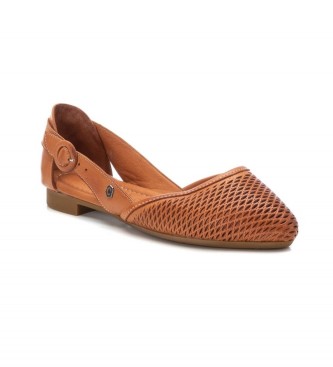 Carmela Lederen schoenen 160760 Bruin