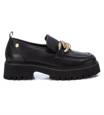 Carmela Leren loafers 161061 zwart
