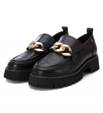 Carmela Leren loafers 161061 zwart