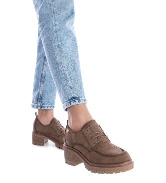 Carmela Shoes 161133 taupe -Height heel 7cm