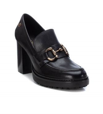 Carmela Leren loafers 161134 zwart