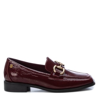 Carmela Mocassins en cuir 161149 bordeaux