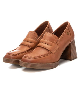 Carmela Zapatos de piel 161218 marrn