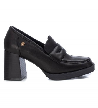 Carmela Leren loafers 161218 zwart