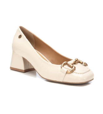 Carmela Chaussures en cuir 161444 beige