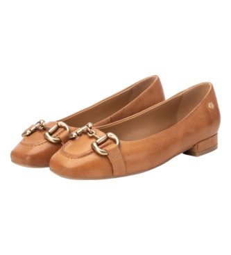Carmela Chaussures en cuir 161449 marron