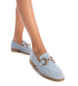 Carmela Leather shoes 161503 blue