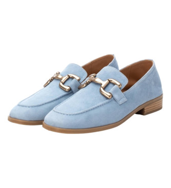 Carmela Leather shoes 161503 blue