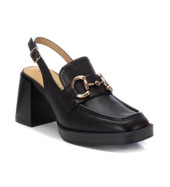 Carmela Leather Shoes 161595 black -Heel height 8cm