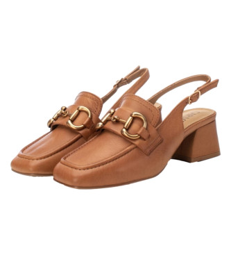 Carmela Chaussures en cuir marron 161602 - Hauteur du talon : 5cm