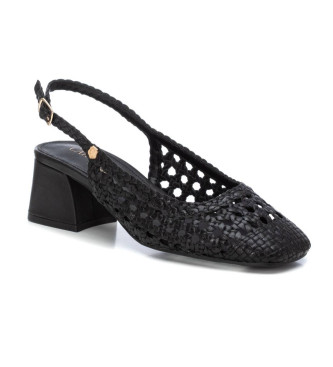 Carmela Leren schoenen 161608 zwart