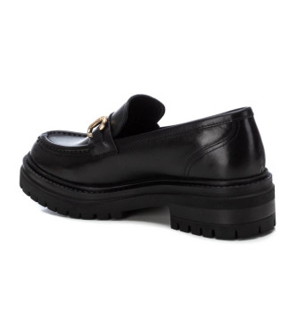 Carmela Mocassins en cuir 161782 noir