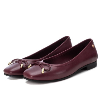 Carmela Leather Ballerinas 161791 burgundy