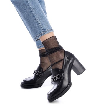 Carmela Mocassins en cuir 161803 Noir