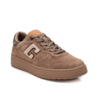 Carmela Leder Turnschuhe 161806 taupe