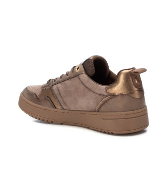 Carmela Zapatillas de piel 161808 taupe