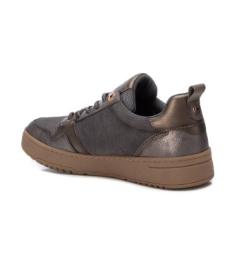 Carmela Leather trainers 161808 grey