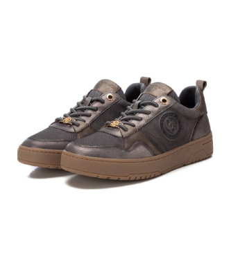 Carmela Leather trainers 161808 grey